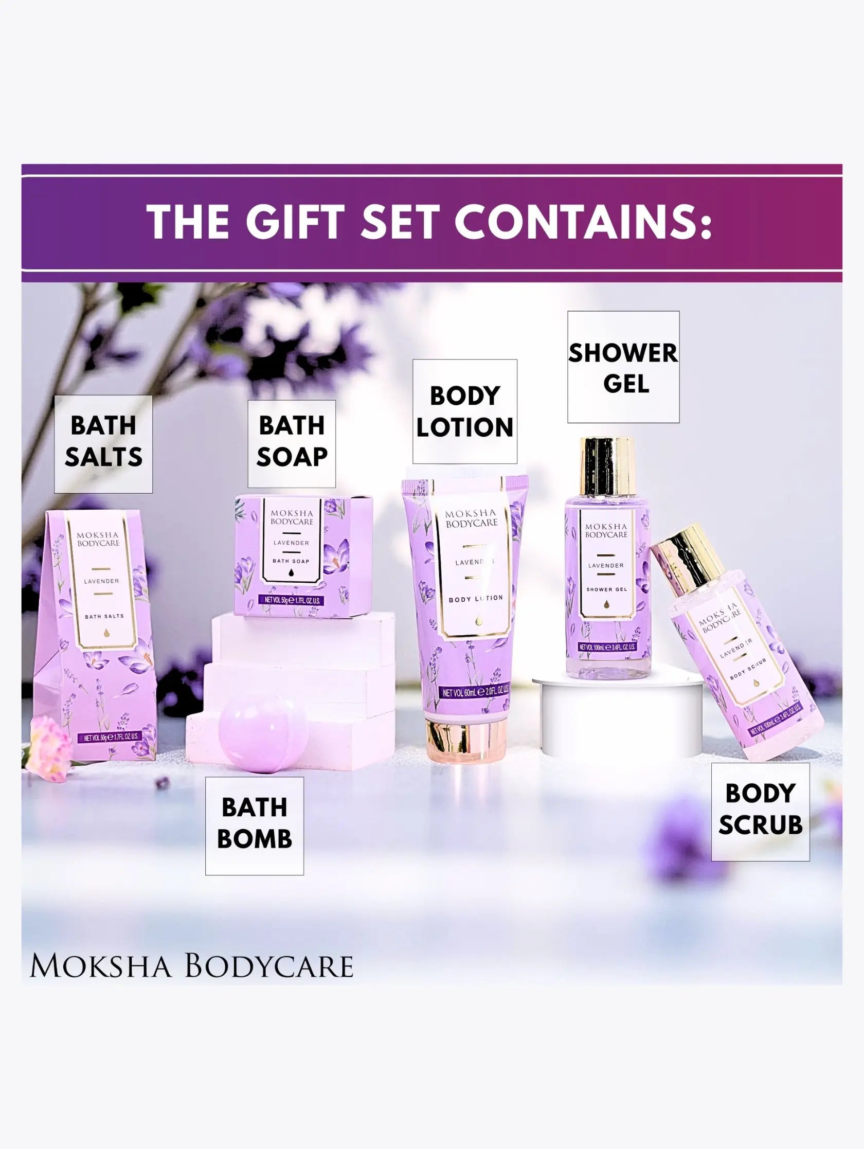 Lavender Gift Sets For Women