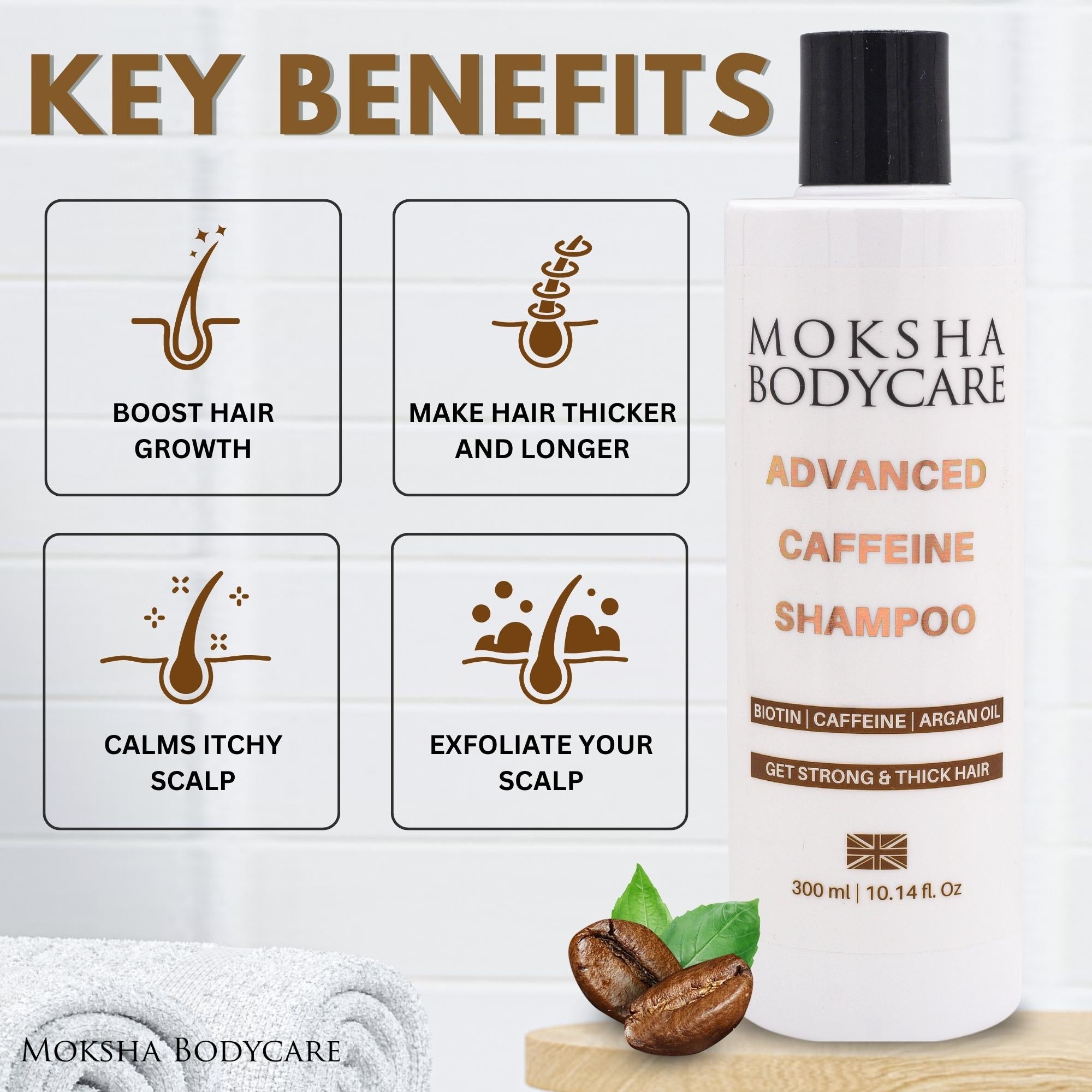caffeine shampoo benefits