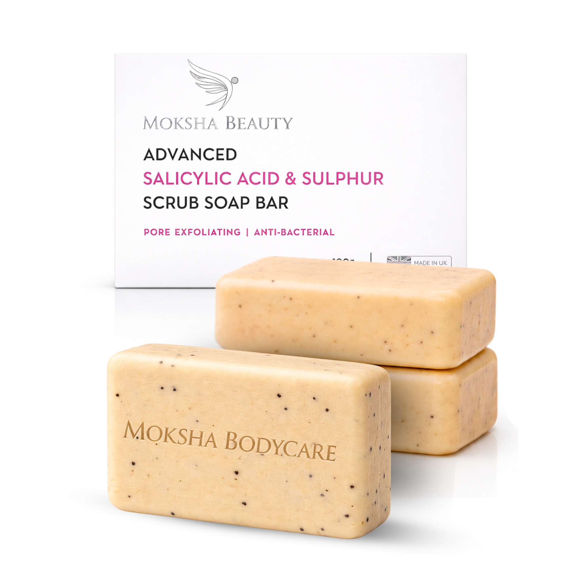 Salicylic Acid & Sulphur Acne Soap – 3 x 100g