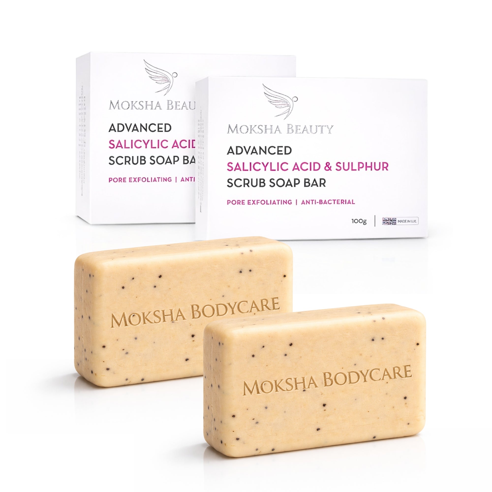 Salicylic Acid & Sulphur Acne Soap – 2 x 100g