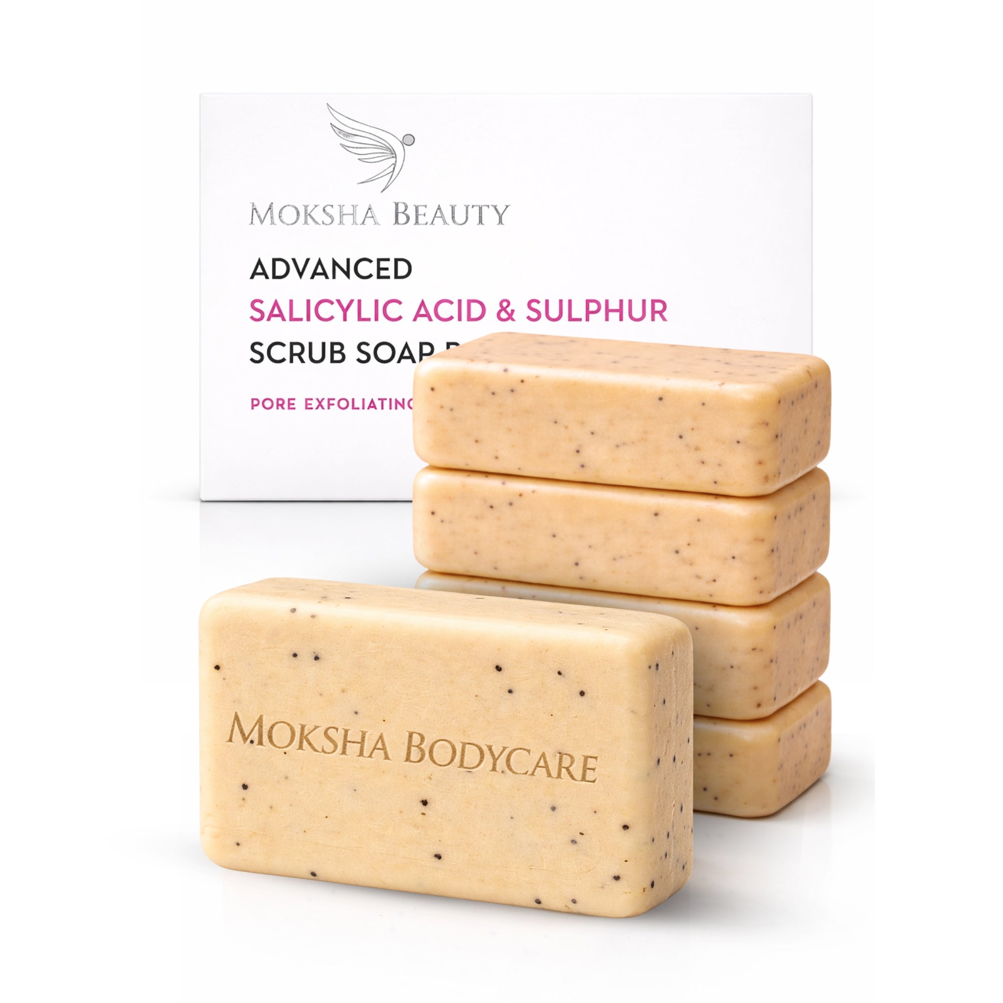 Salicylic Acid & Sulphur Acne Soap – Pack of 5