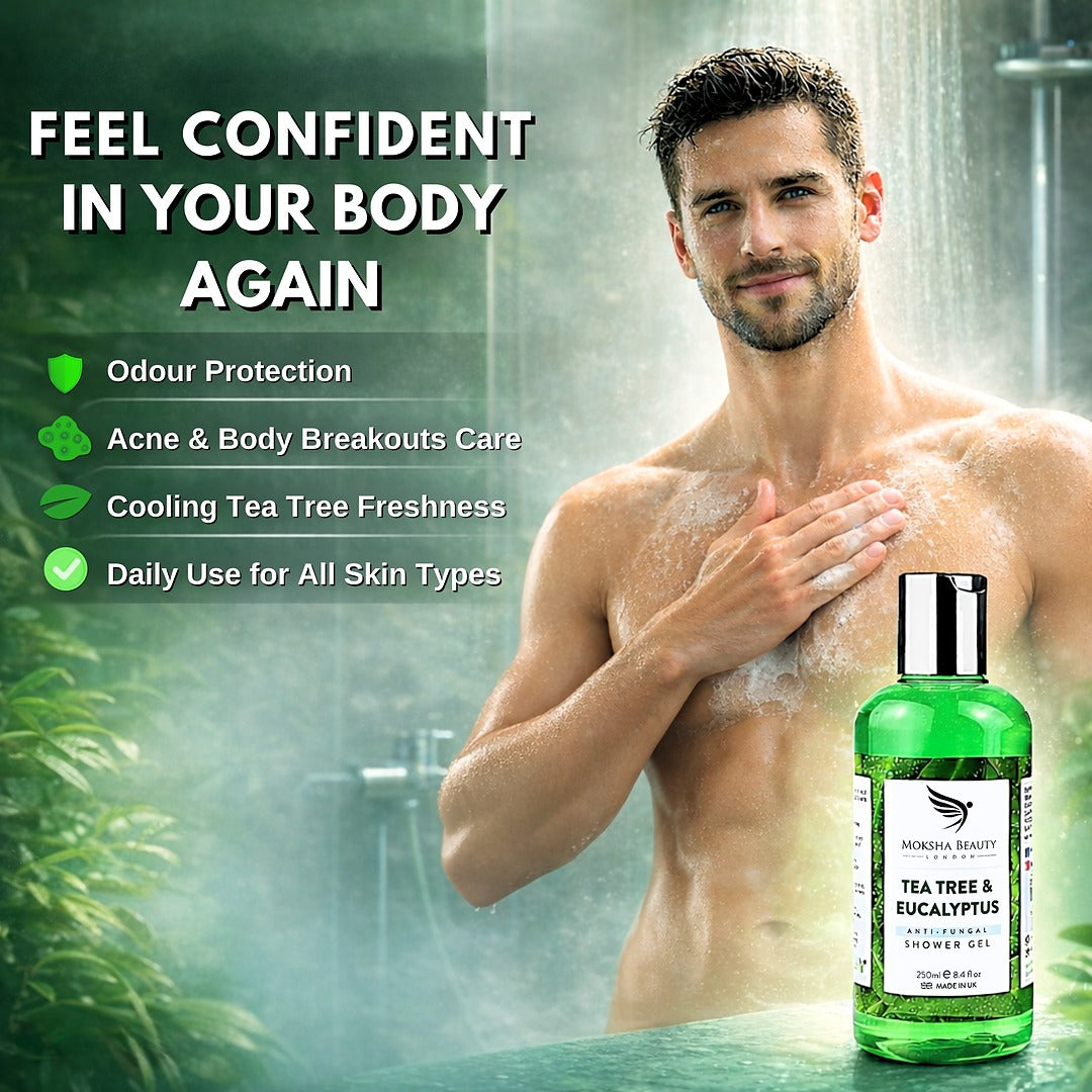 best tea tree shower gel for men