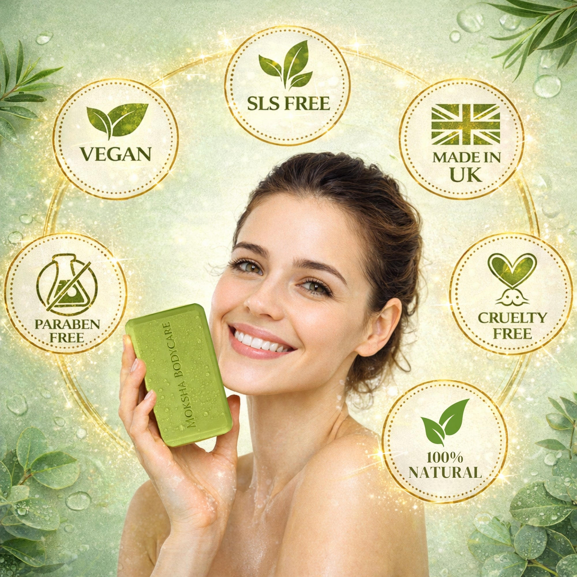 Tea Tree Oil and Eucalyptus Soap Bar