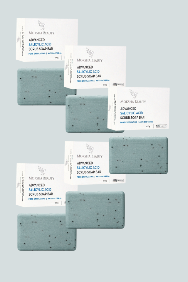  Salicylic Acid Scrub Soap Bar 
