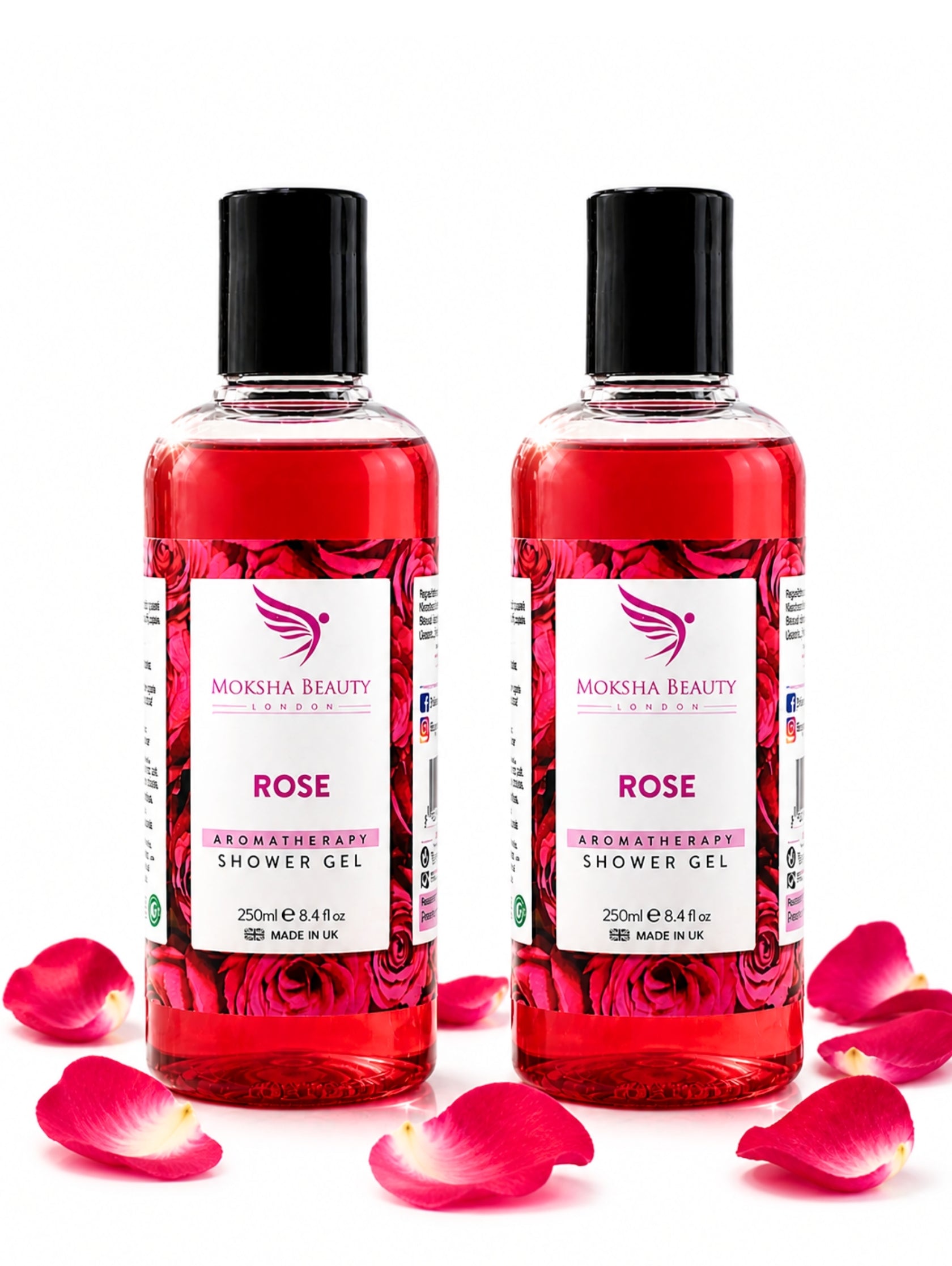 British Rose Shower Gel – Pack of 2